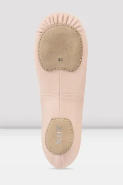 Childrens Performa Stretch Canvas Ballet Shoes