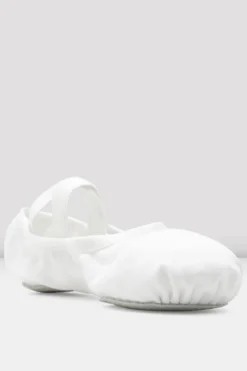 Childrens Performa Stretch Canvas Ballet Shoes