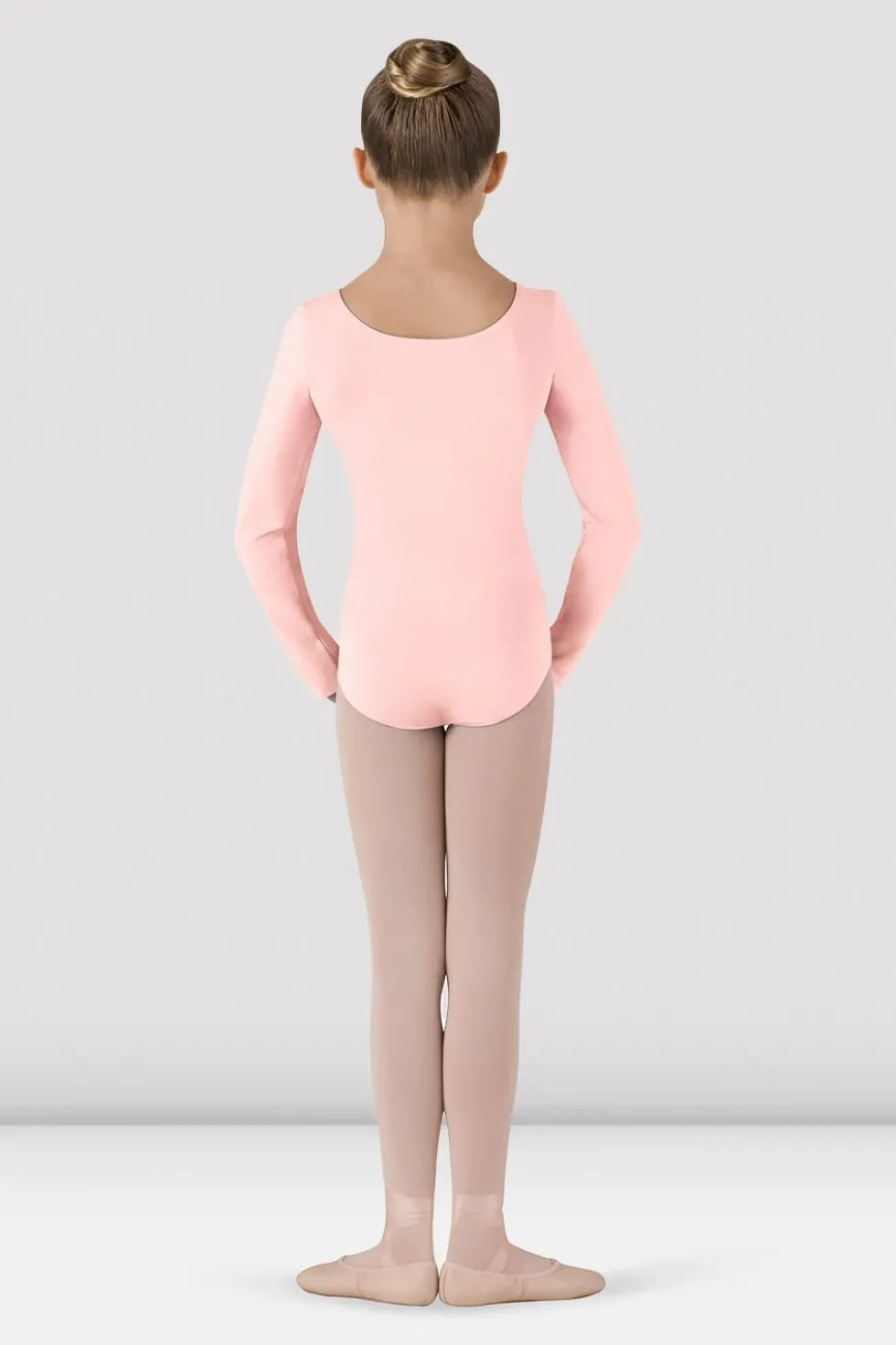 Girls Basic Long Sleeve Leotard