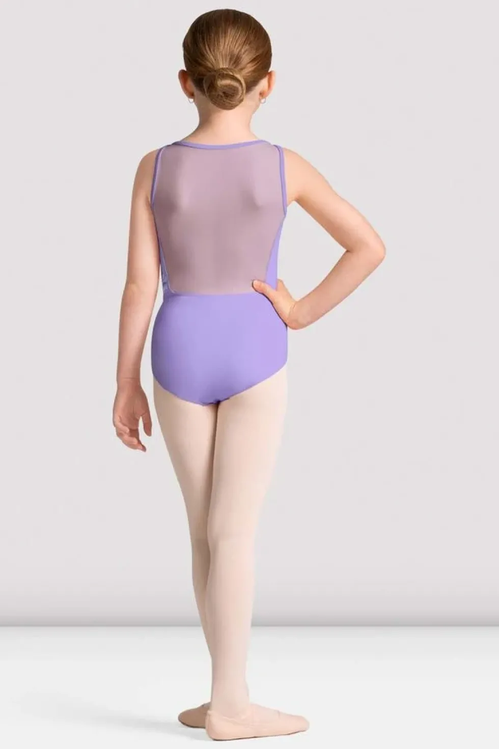 Girls Cara Boat Neck Leotard