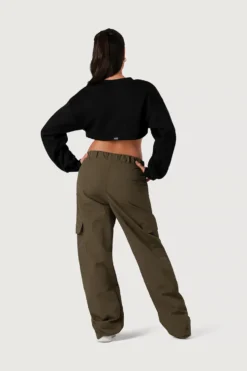 Girls Cropped Bolero Sweat Top