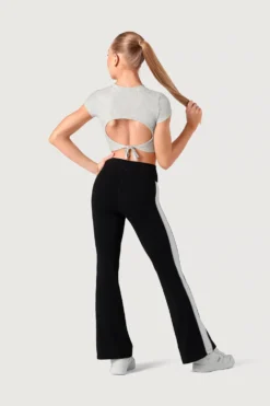 Girls Cut Out Crop Top