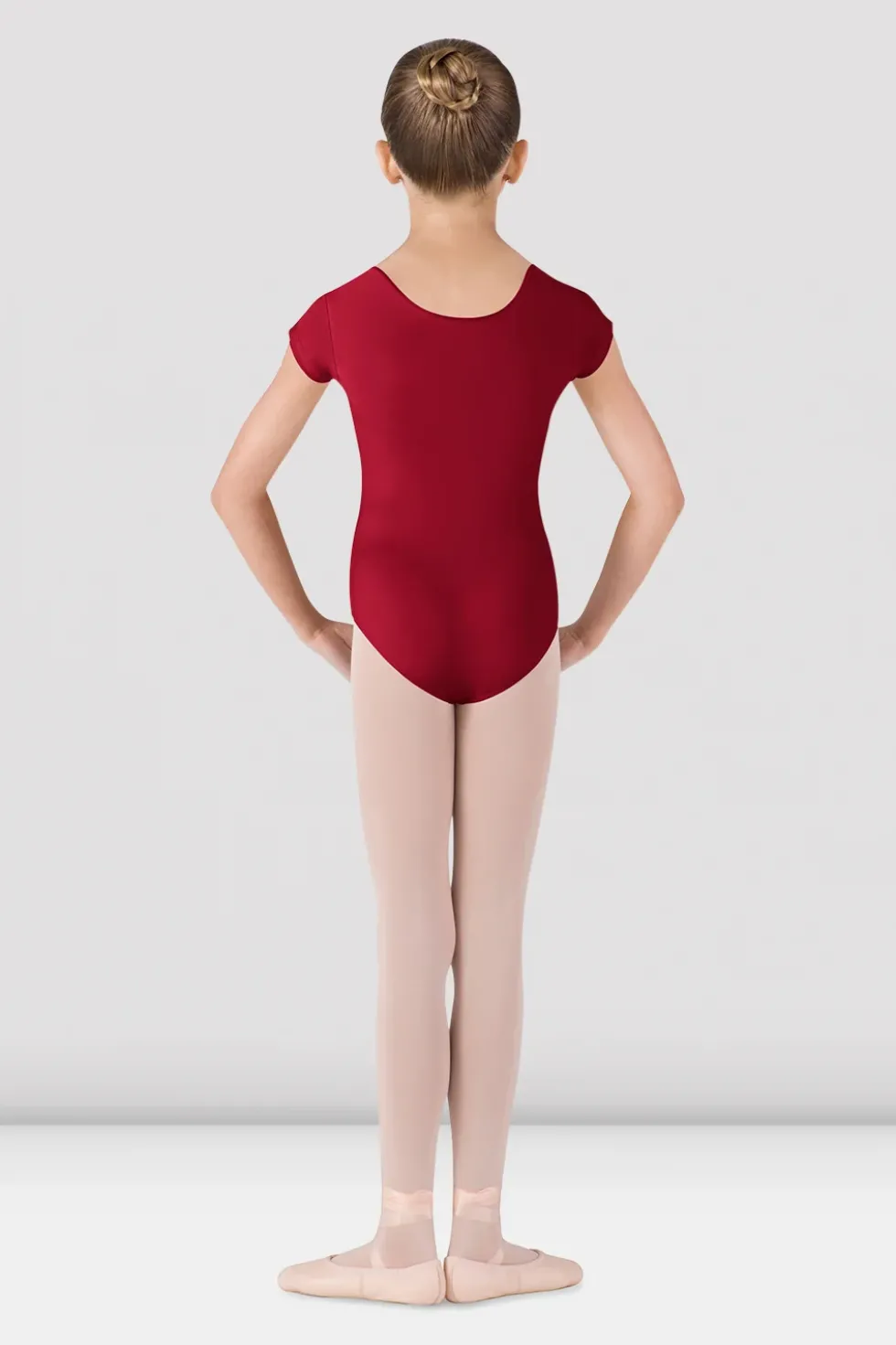 Girls Dujour Cap Sleeve Leotard