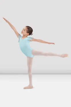 Girls Georgette Sequin Leotard