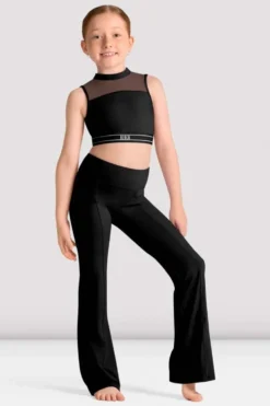 Girls Henny Open Back Crop Top