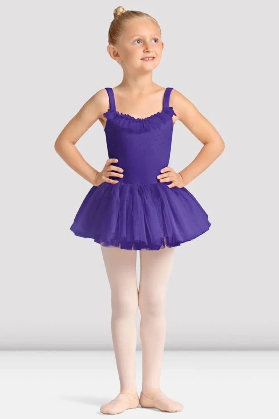 Girls Mirella Celestia Camisole Printed Tutu Dress