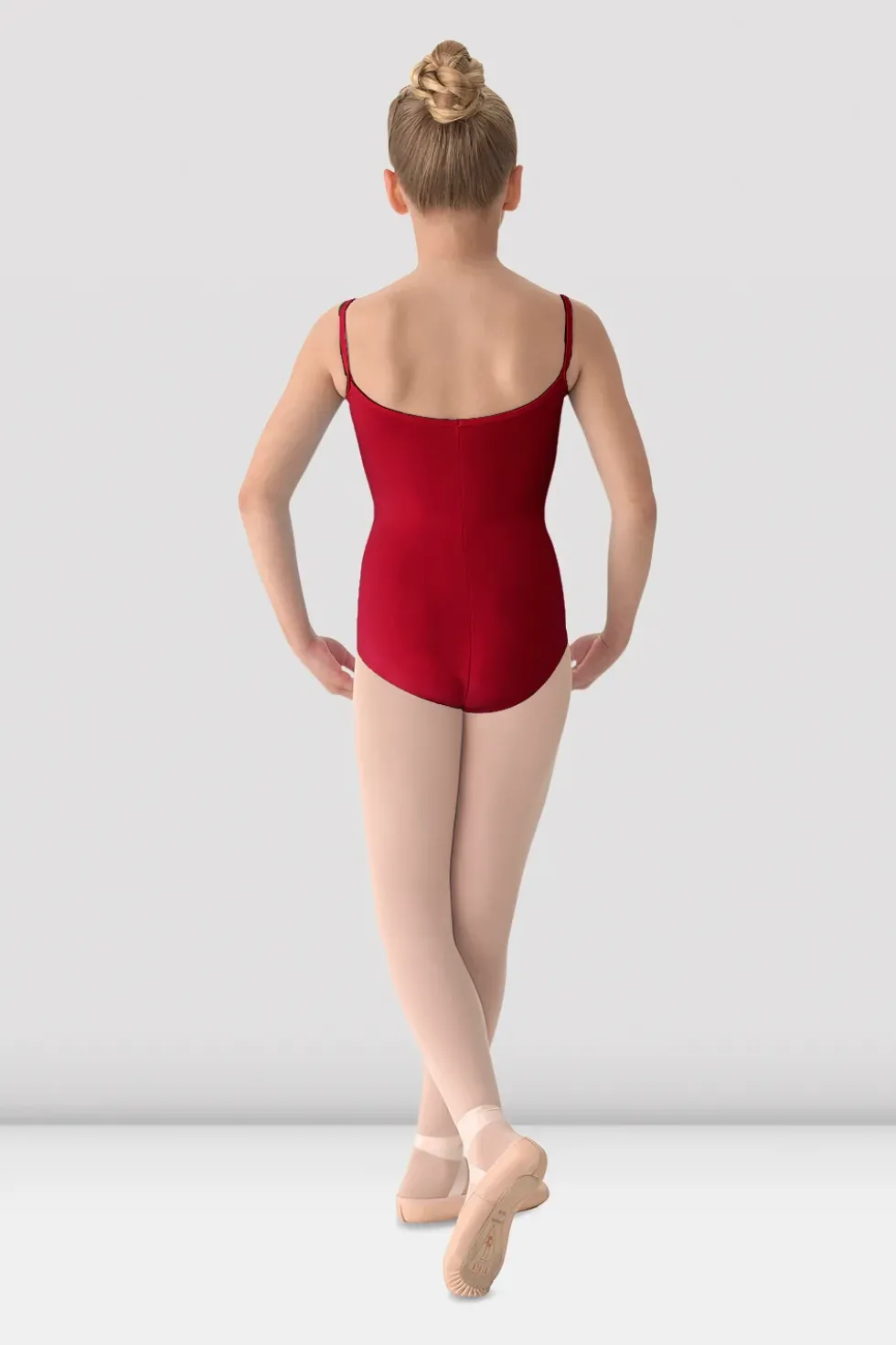 Girls Mirella Princess Seamed Camisole Leotard