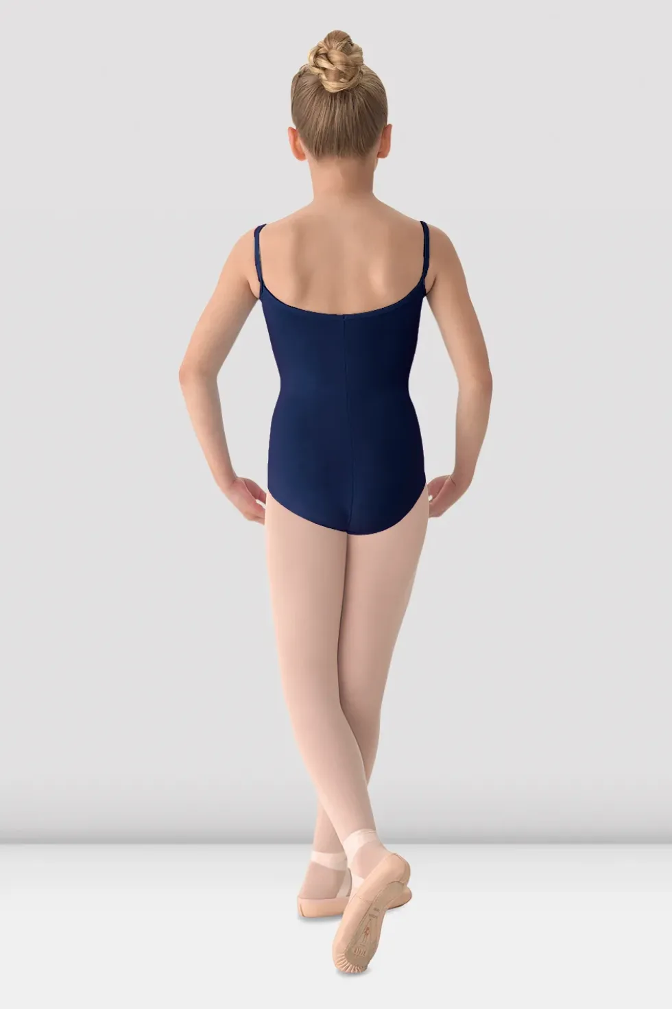 Girls Mirella Princess Seam V Front Camisole Leotard