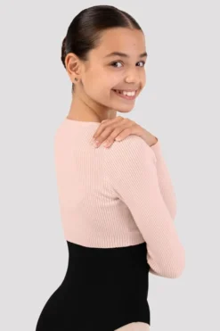 Girls Starling Knit Wrap Top