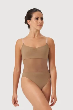 Ladies Cordelia Mesh Panel Bodysuit