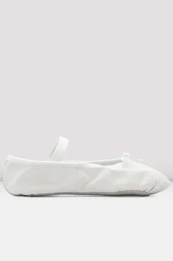 Ladies Dansoft Leather Ballet Shoes