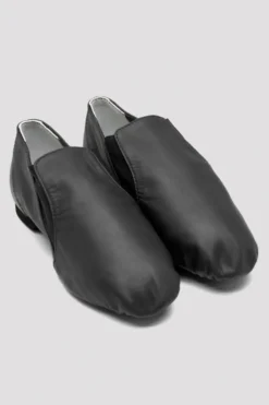 Ladies Leather Elasta Jazz Booties