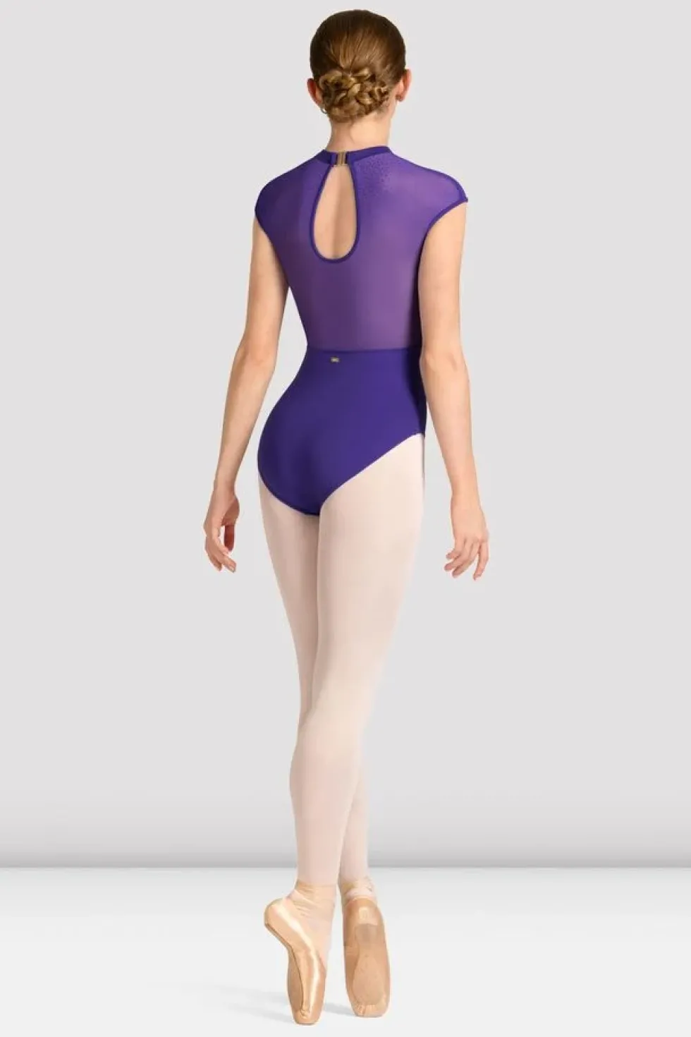 Ladies Mirella Celeste Cap Sleeve Printed Leotard
