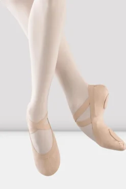 Ladies Pro Elastic Canvas Ballet Shoes