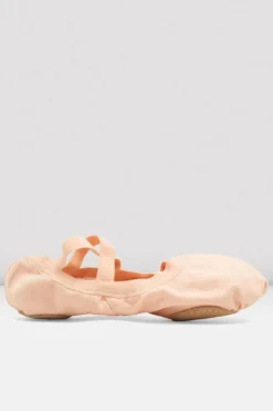 Ladies Pro Elastic Canvas Ballet Shoes