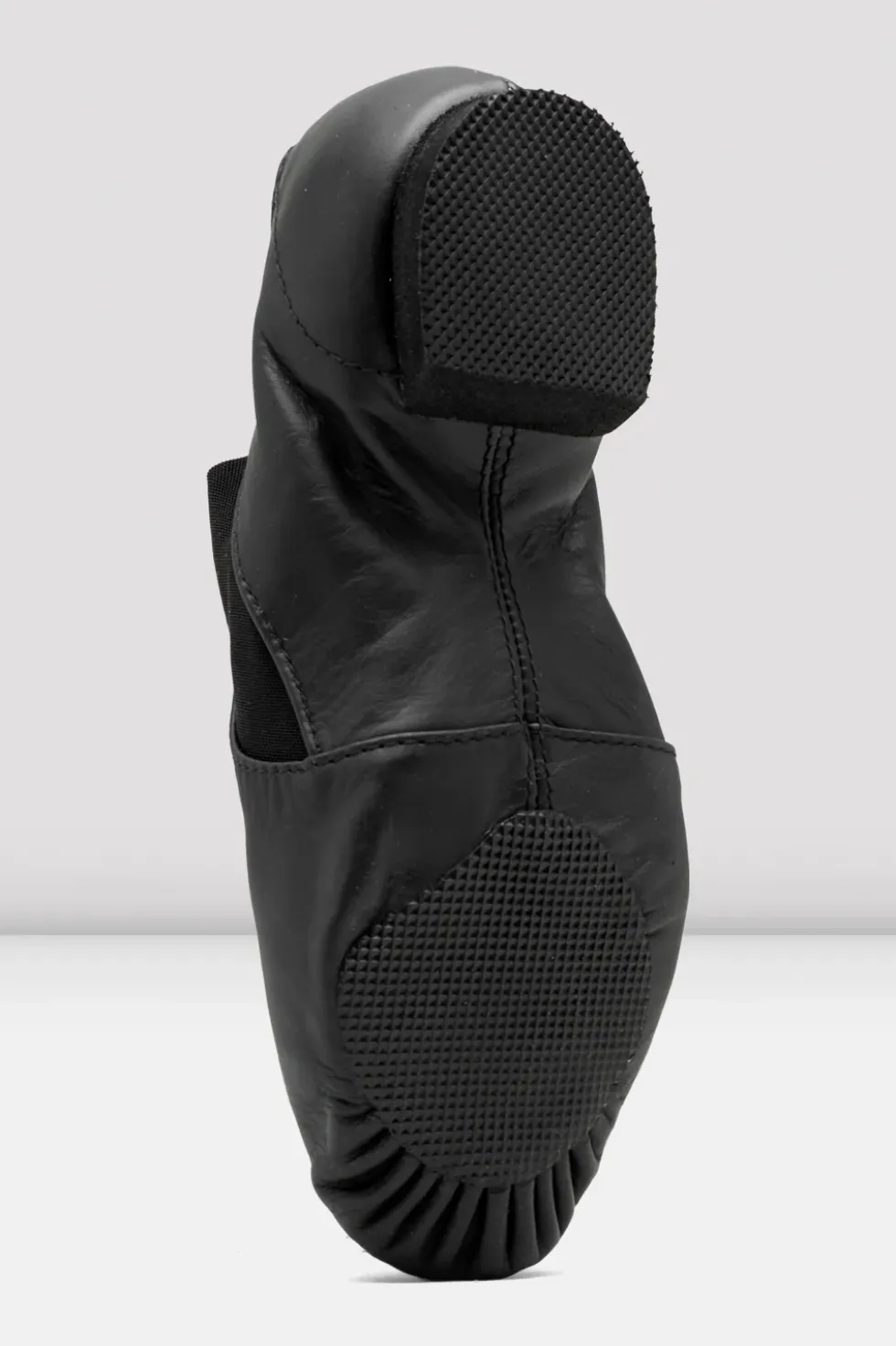 Mens Leather Elasta Jazz Booties